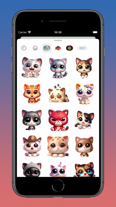 Screenshot #2 pour Timmy Kitten Stickers