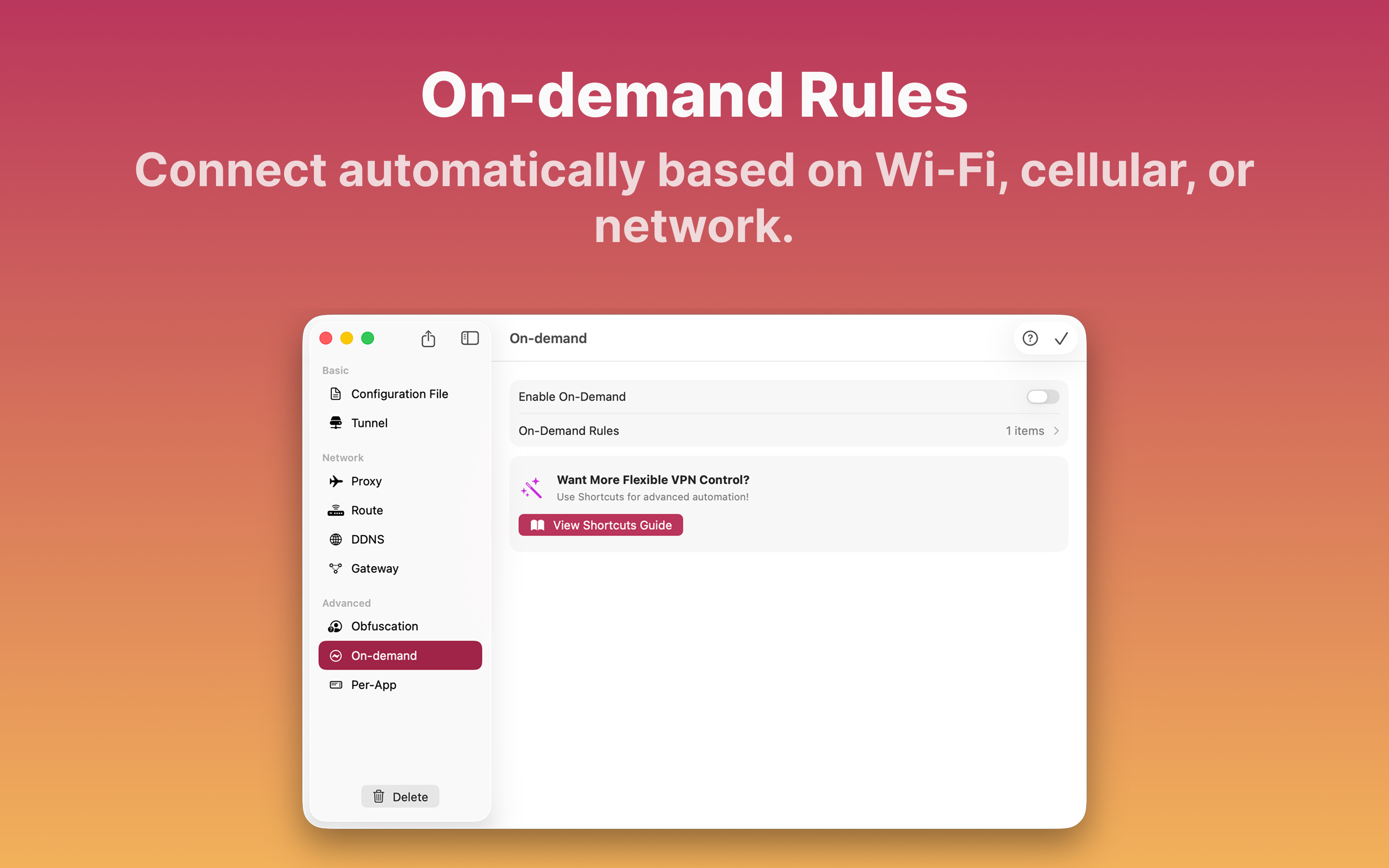 Xlarva - WireGuard VPN Client