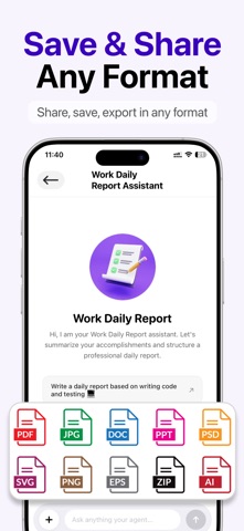 Dola AI: Smart GPT Chat Agents iPhone screenshot