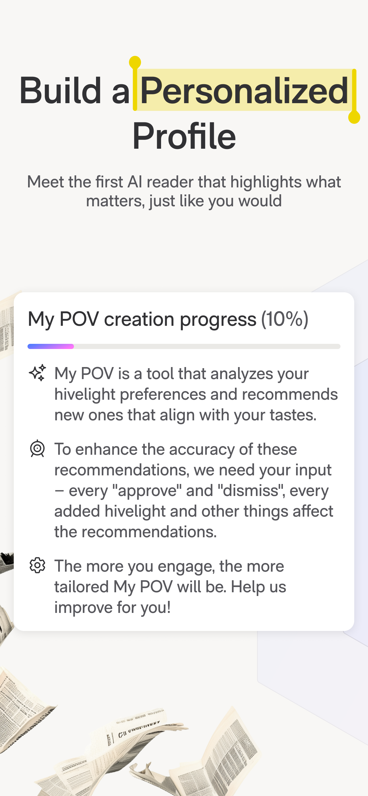 hivelighter: highlight & learn