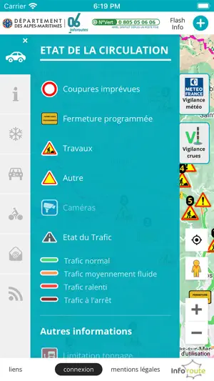 Inforoutes 06 screenshot 2
