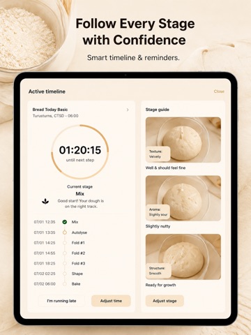 Sourdough Companion: Bake AI iPad screenshot