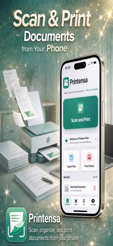 Printensa – Scan, Clean, Print screenshot