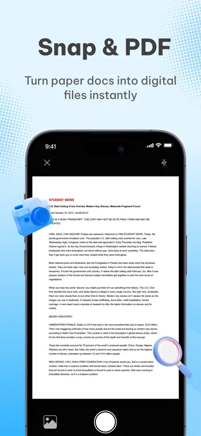 PDFMaker : Scanner Converter screenshot 5