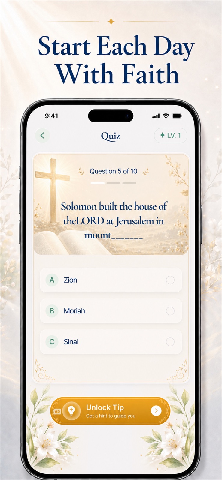 Daily Bible Word iphone screenshot 2