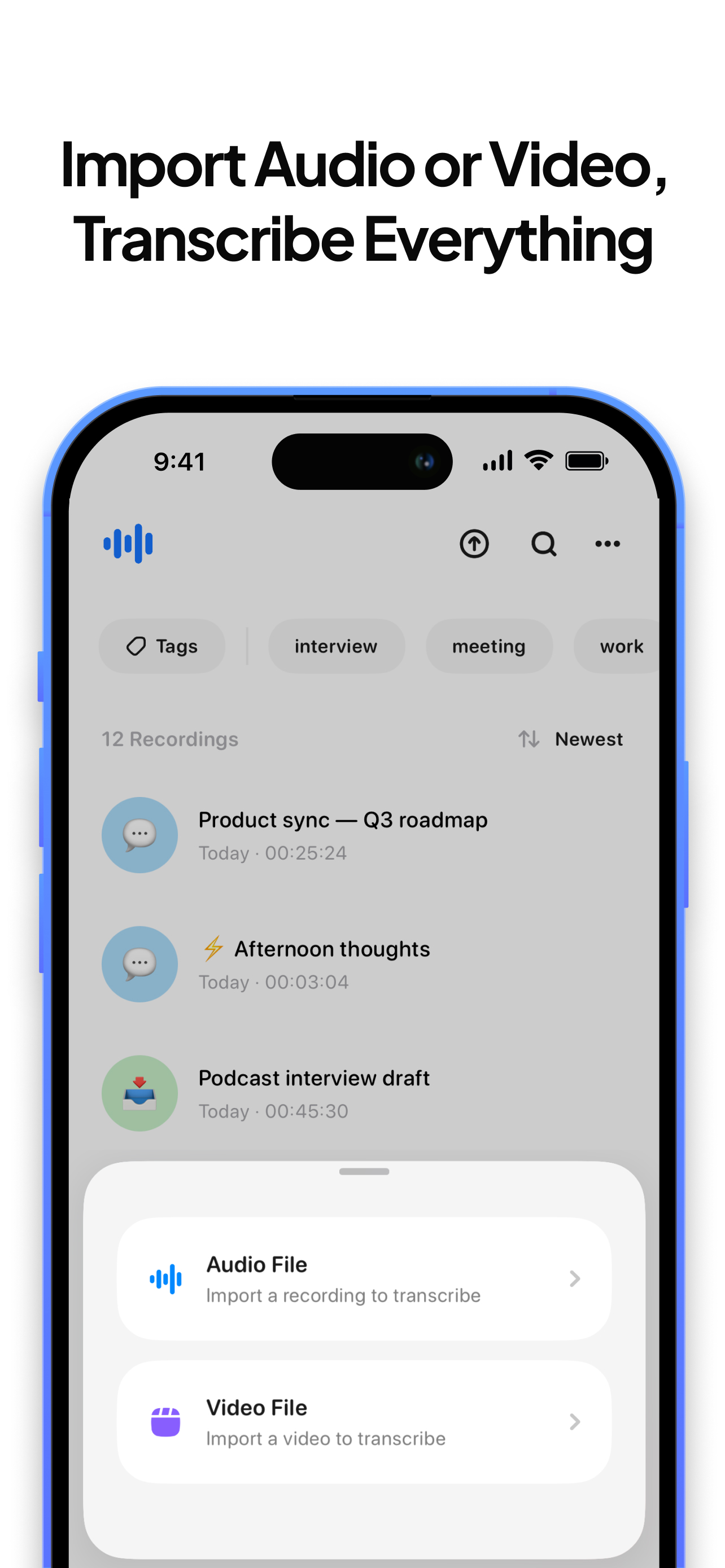 AI Transcribe - Meeting Notes screenshot 5