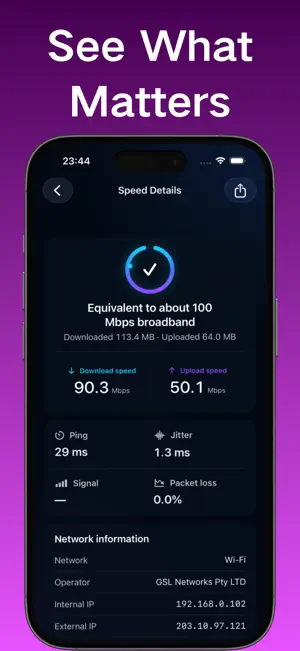 SpeedTest: WIFI Speed Test screenshot 2