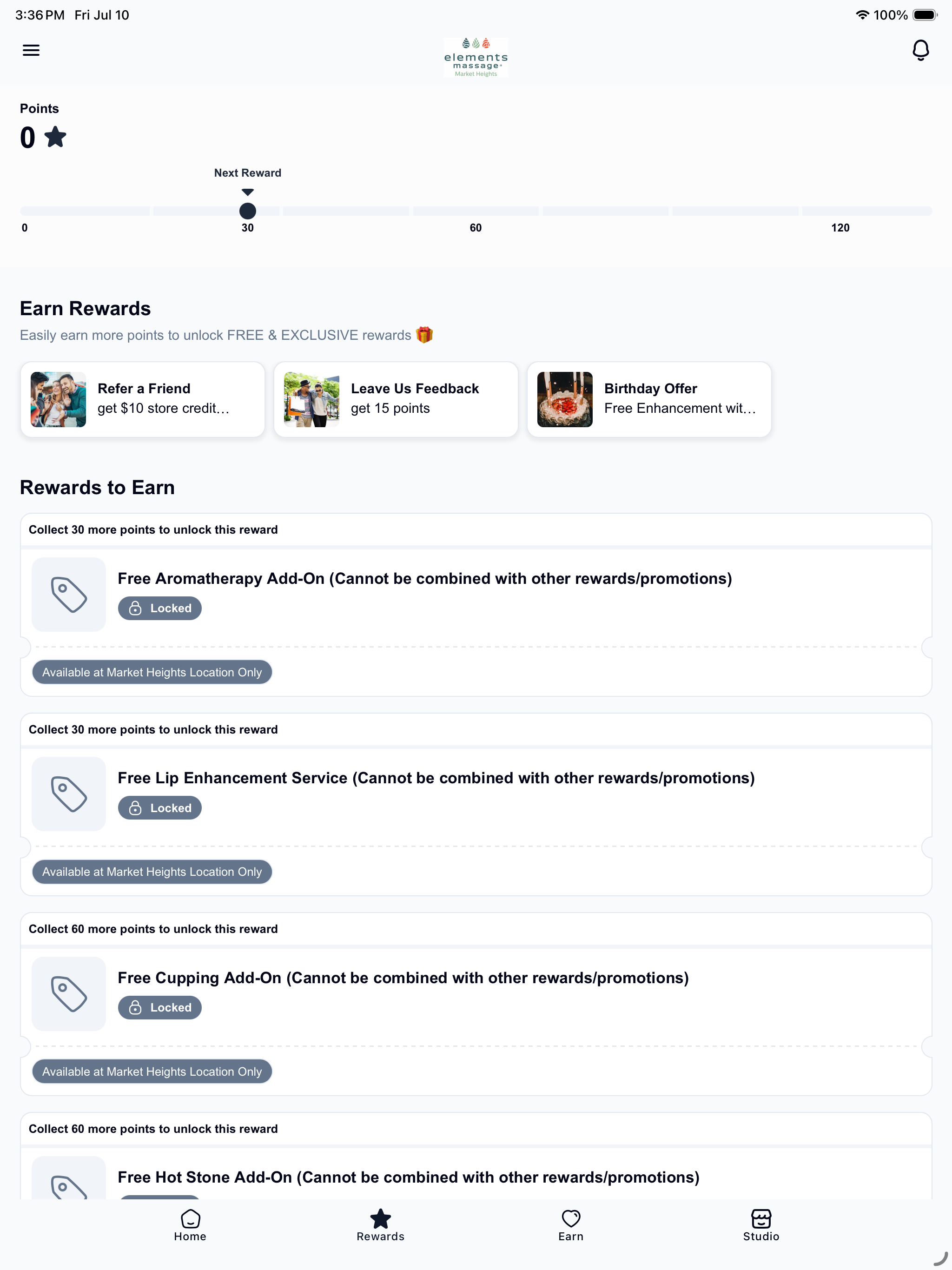 Elements Massage MH screenshot 8
