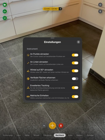 AR Ruler 3D: Measuring Tape iPad screenshot