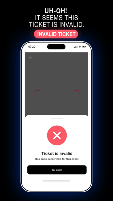 Stimull Ticket Scanner Screenshot