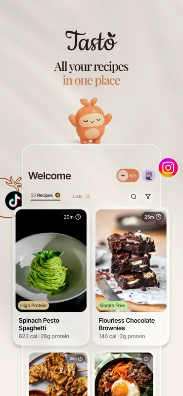 Tasto Recipe Manager screenshot 1 of 8