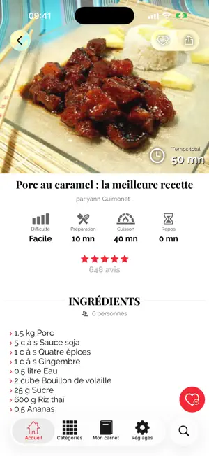 Cuisine : Recette de cuisine screenshot 2