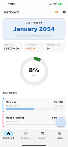 Clear Debt & FIRE screenshot