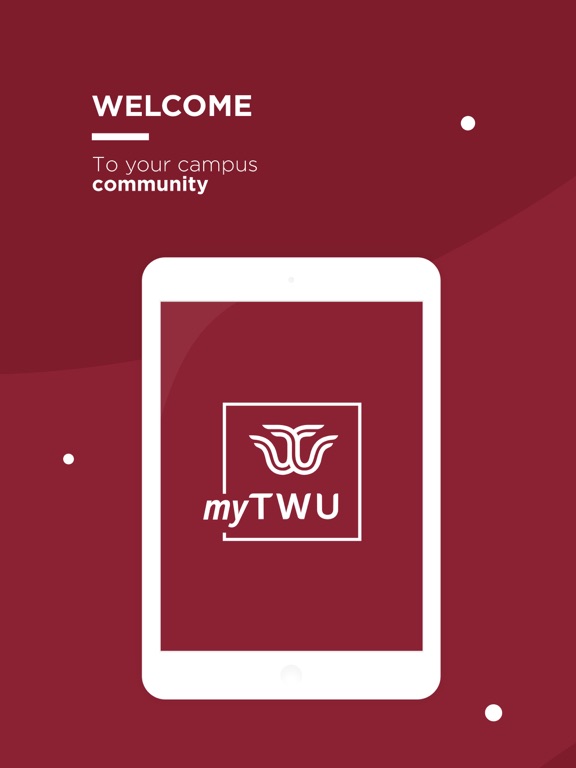 Texas Woman's University iPad screenshot 1 - Education app