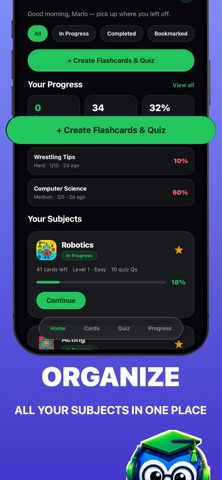CramWise: AI Flashcards & Quiz Screenshot 5 of 9