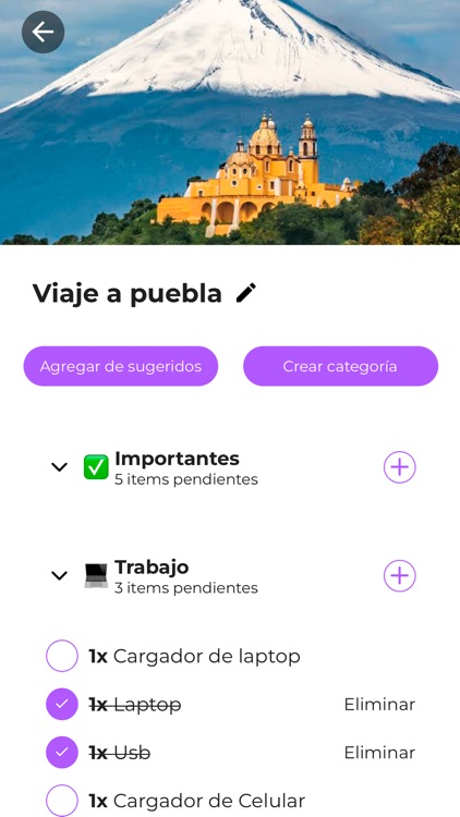Lizt - Lista de tareas