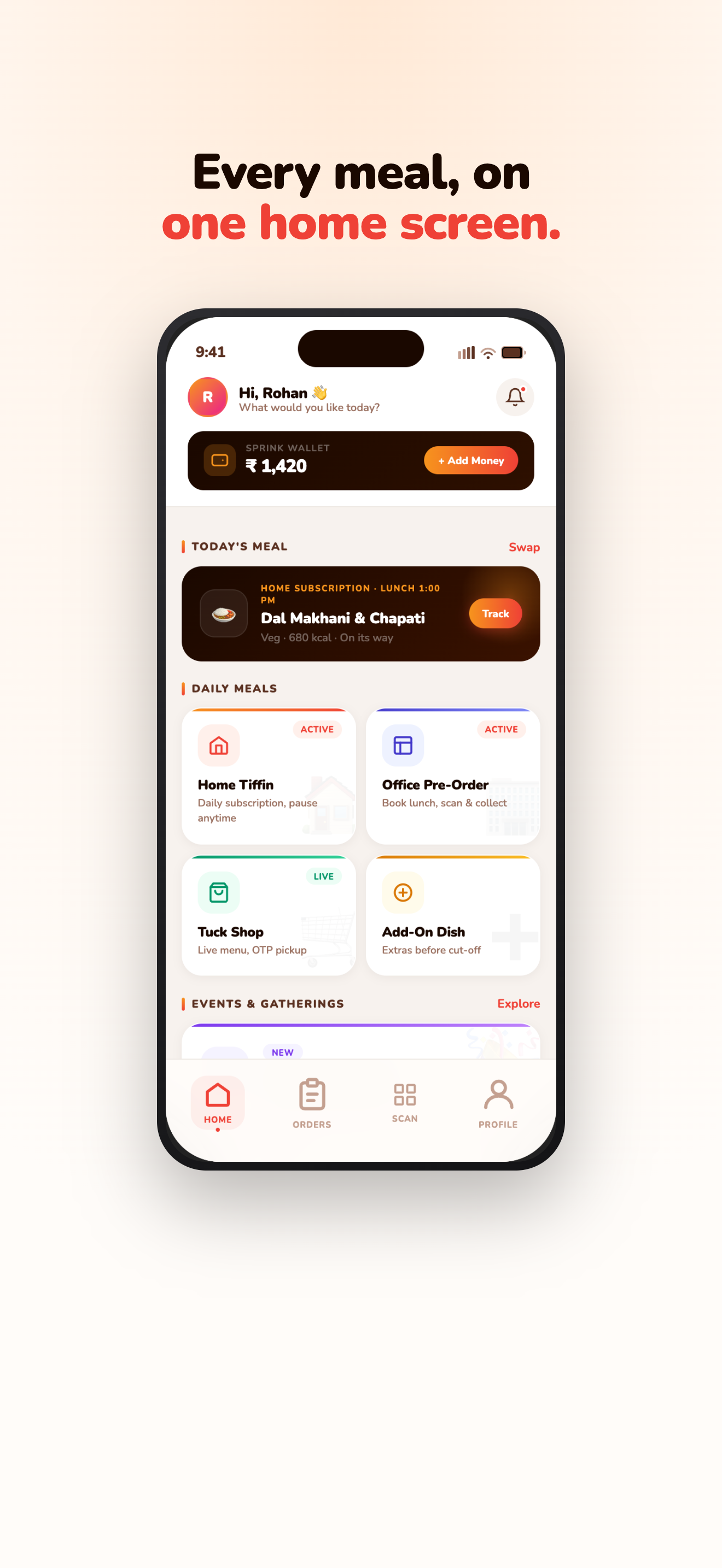Sprink Food screenshot 5