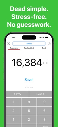 Fuel Record: Gas Cost Tracker screenshot 1