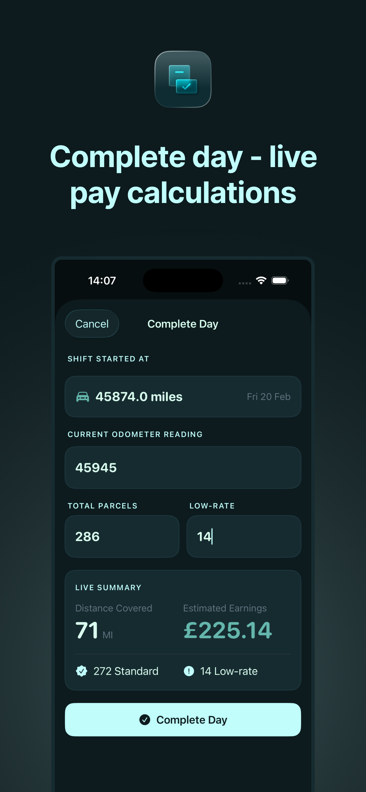 CourierLog screenshot 4