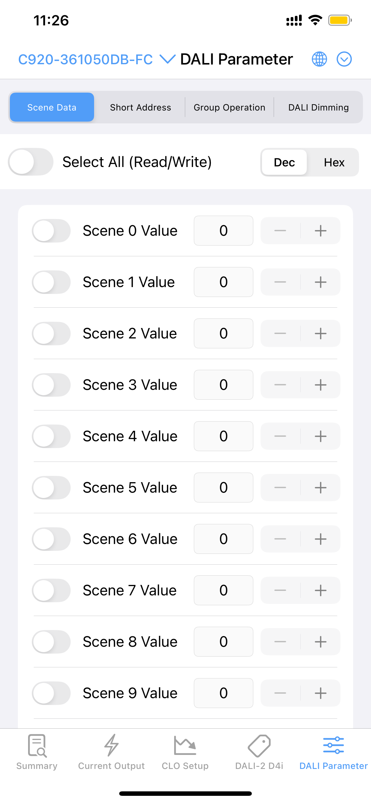 LEDGEAR NFC Configurator Setup screenshot 5