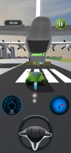 Stunt Plane Chase Mega Car screenshot #2 for iPhone