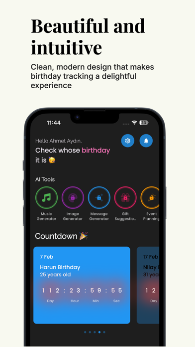 Smart Birthday: Reminder Screenshot 8 of 8