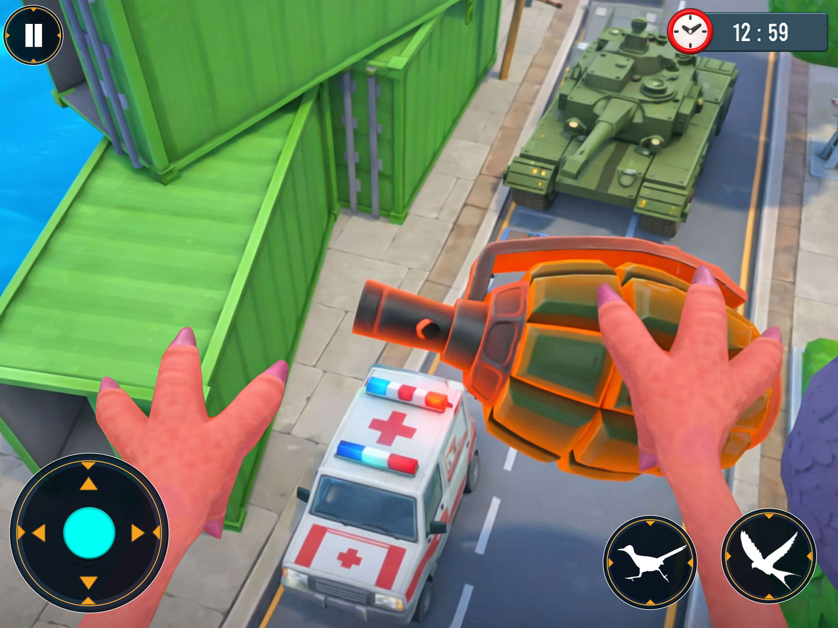 Naughty Pigeon Bird Sim Games screenshot 6
