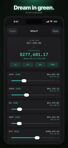 Darkfolio - Private Portfolio screenshot