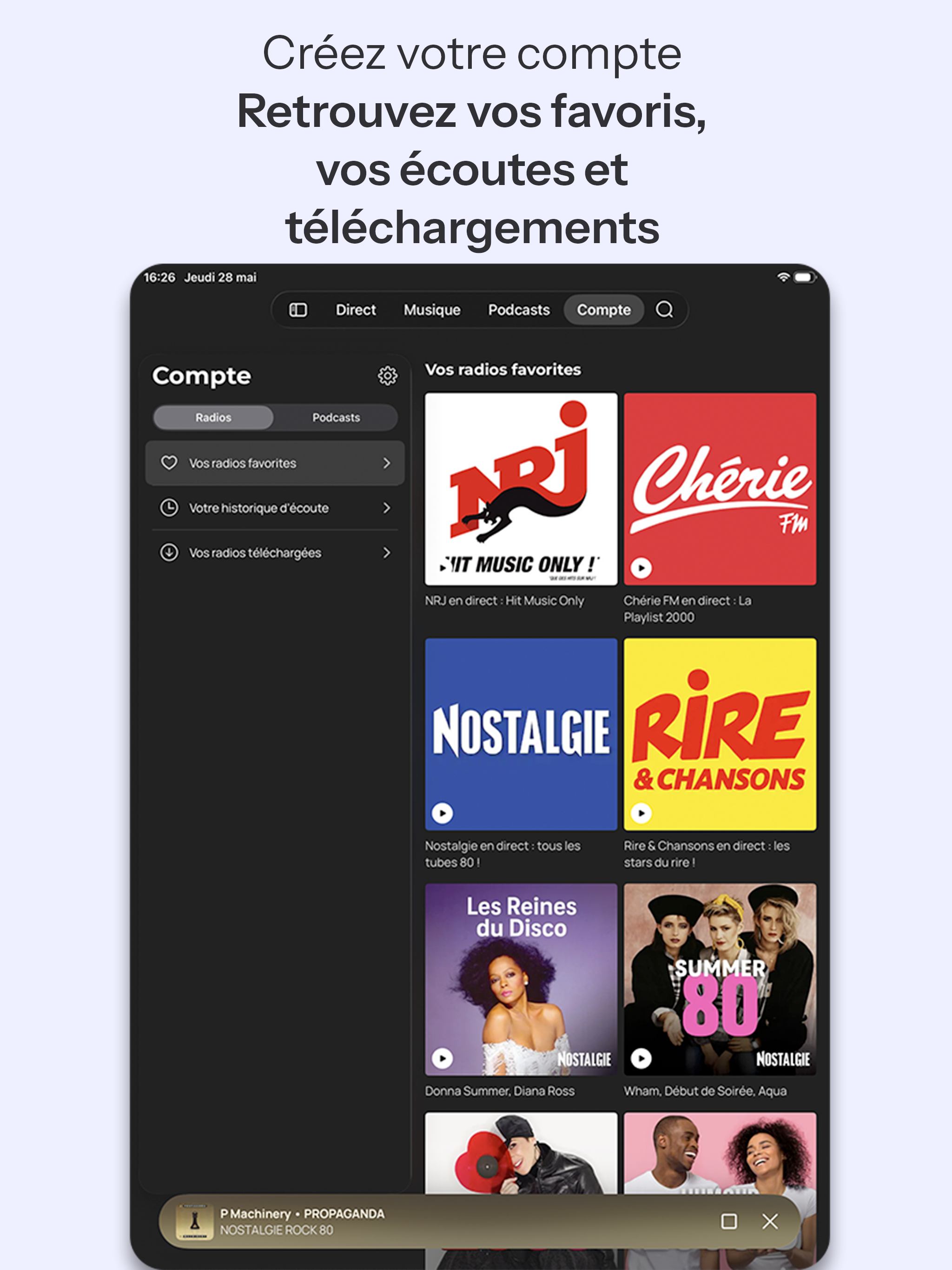 Nostalgie FM, Radio & Podcast screenshot 15