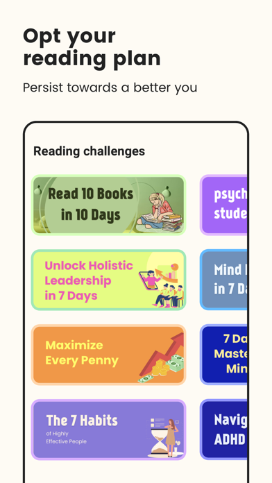 LeapAhead-Daily Book Cast Screenshot