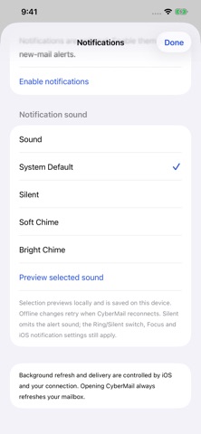 CyberMail screenshot 3