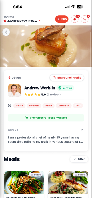 Feast: Chef Experiences Screenshot 2 of 4