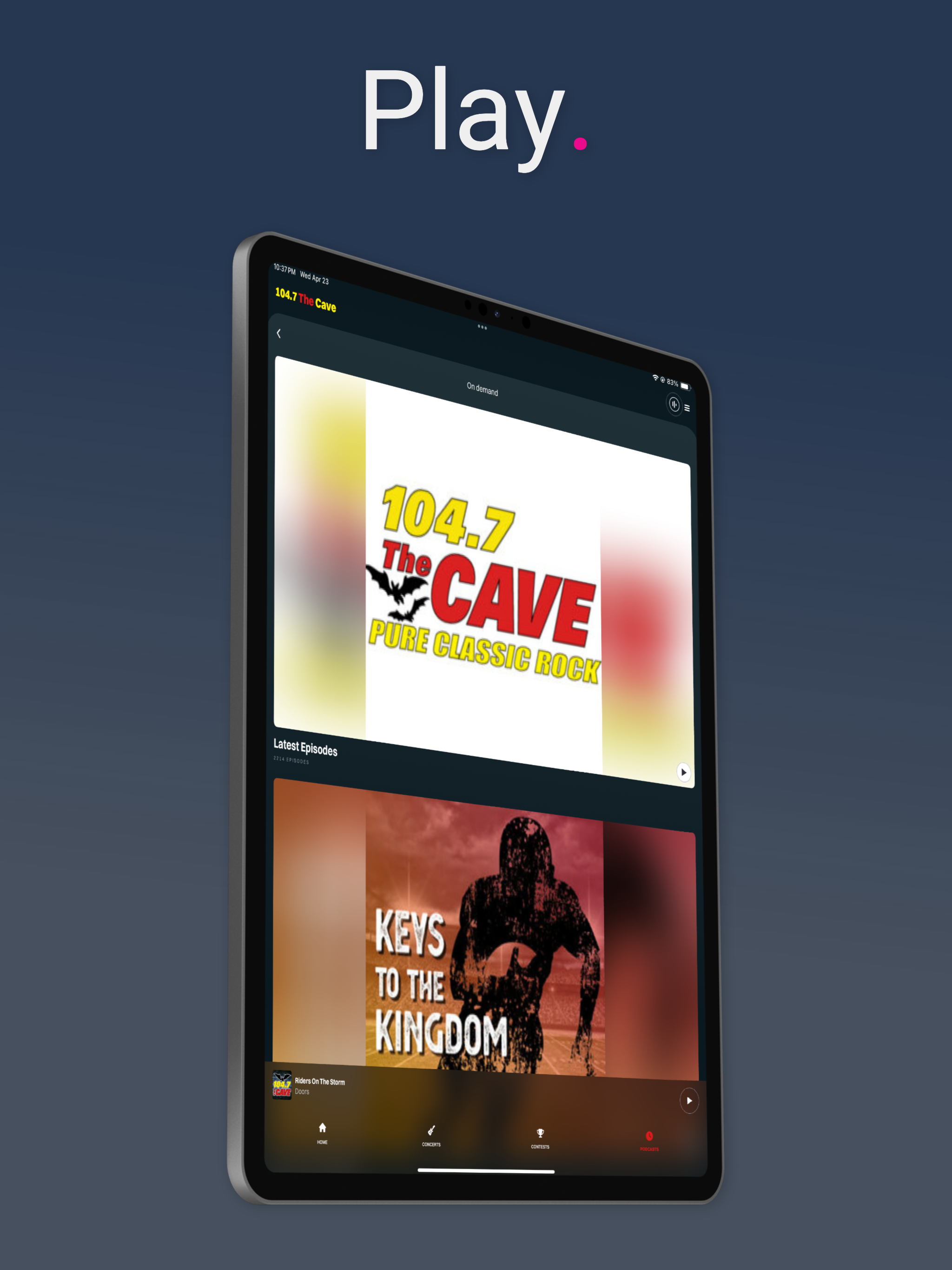 104.7 The Cave KKLH
