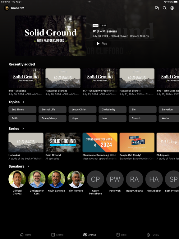 GraceNM iPad screenshot 3 - Education app