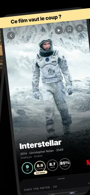 Scènes: movies, shows & books screenshot 3