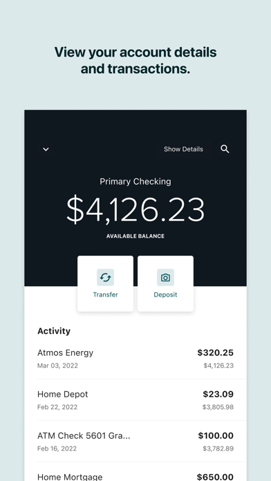 Westerra CU Business Banking app screenshot 3