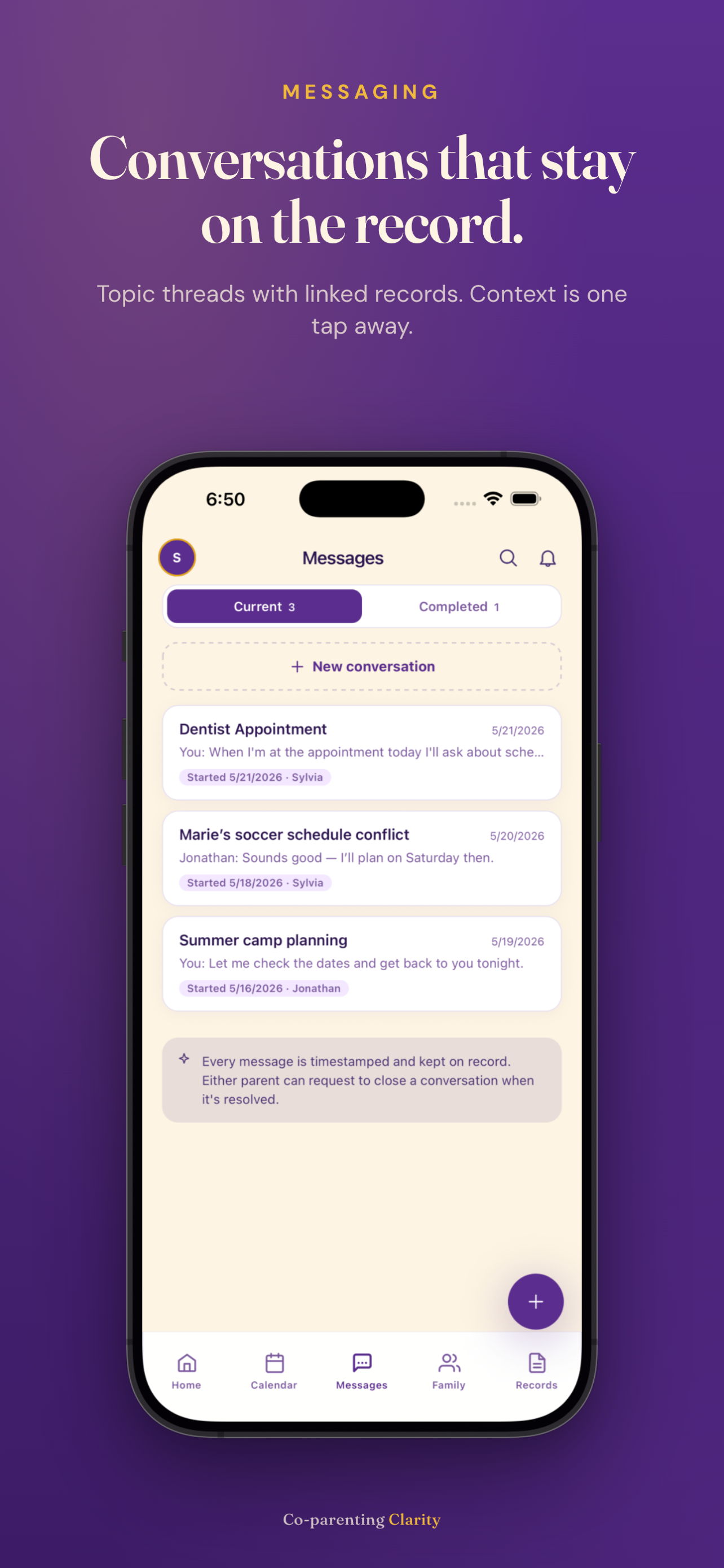 Co-parenting Clarity screenshot 5