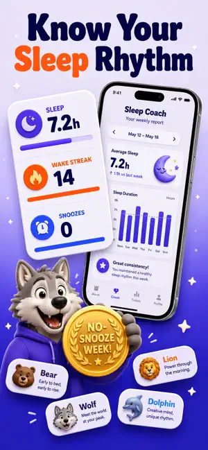 WAKEFORCE: Alarm Clock & Sleep screenshot 4