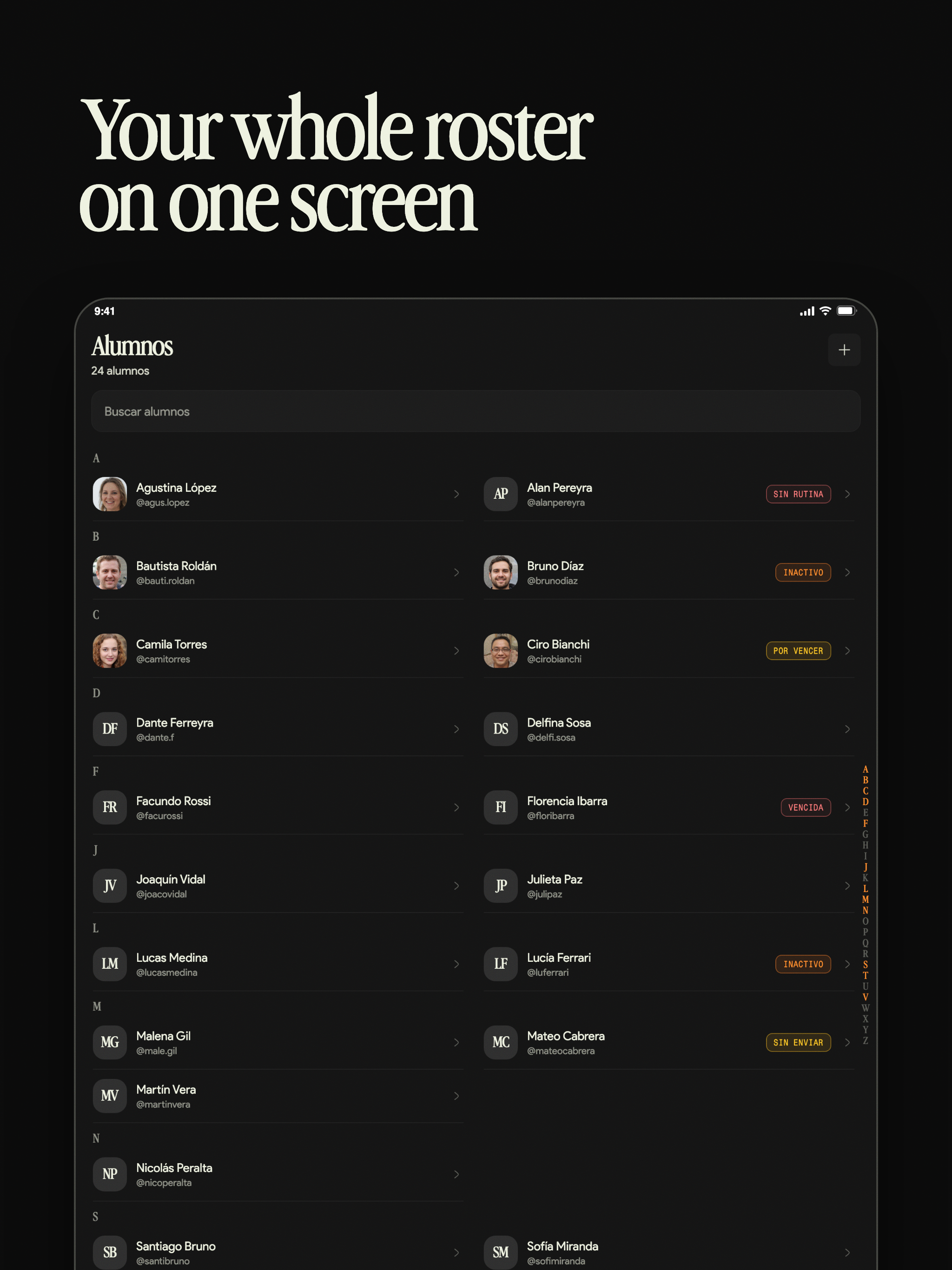 Kaizer para Coaches screenshot 8