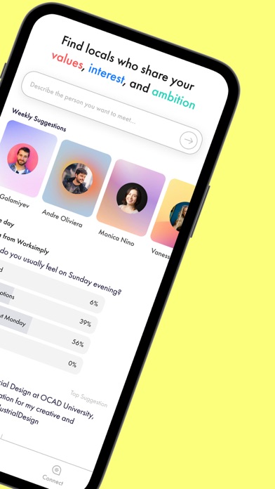 Worksimply - Meet new people Screenshot