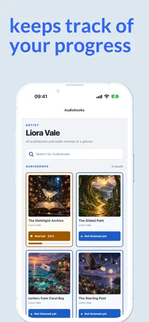 Taleify Audiobooks screenshot 4