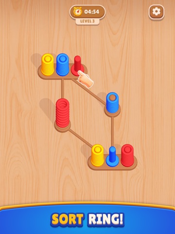 Color Ring Sort iPad screenshot