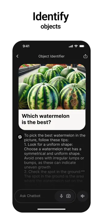 Chatbot App : capture d’écran 6 sur 8