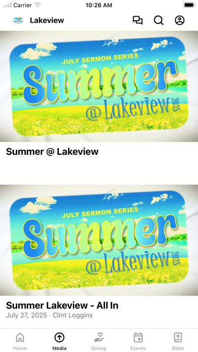 Screenshot 2 of Lakeview People App