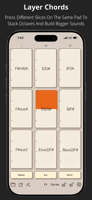 HouseBud MIDI Chord Pads screenshot 2