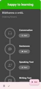 Irish - Listening Speaking screenshot
