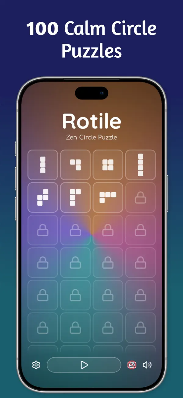 Rotile: Relaxing Tile Puzzle 游戏截图