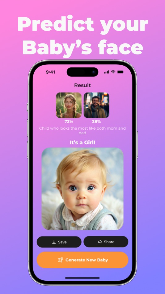 #3. AI Baby Face Generator. Filter (iOS) Podle: SCREENFED LLC