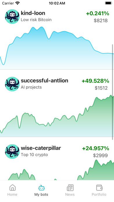 OctoBot: Crypto investment Screenshot