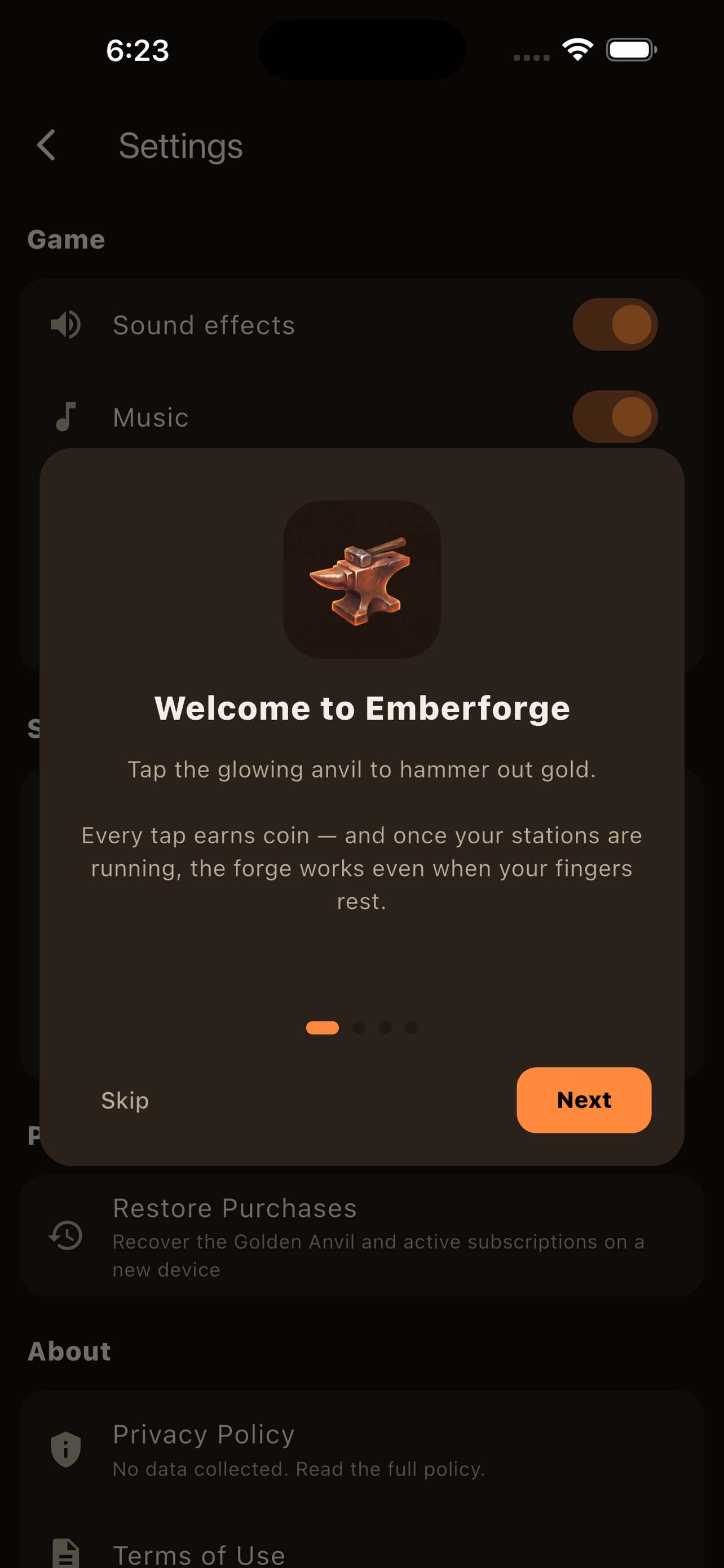 Emberforge: Idle Blacksmith screenshot 6